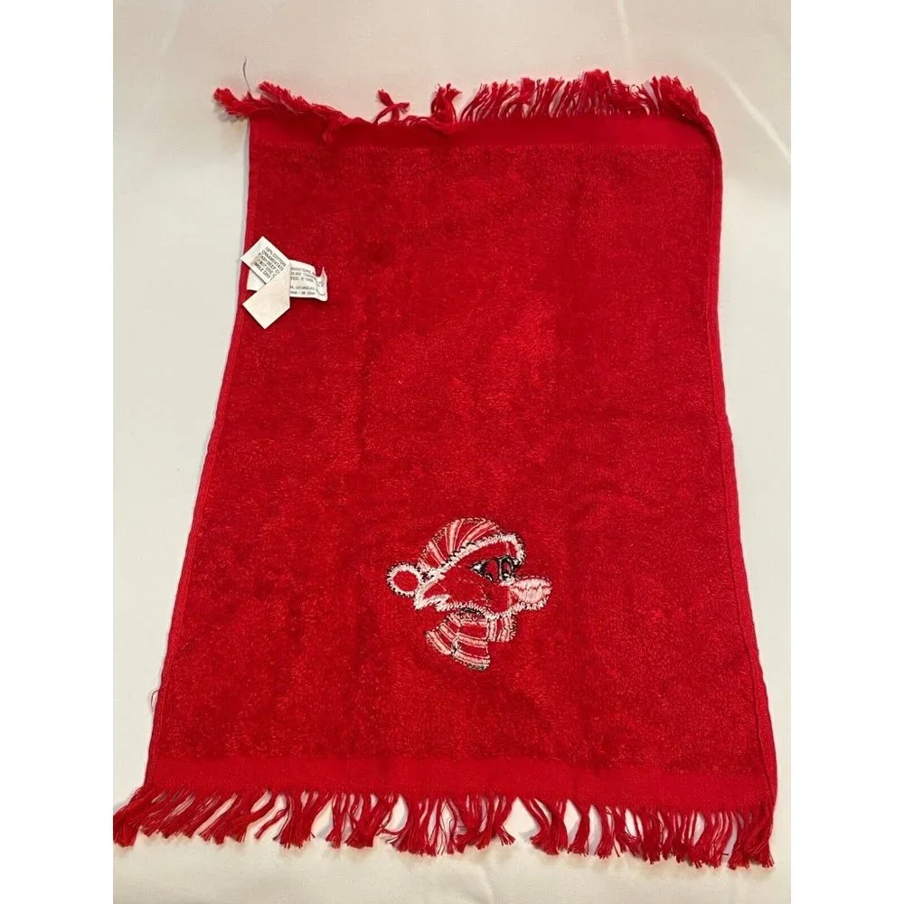 Looney Tunes Sylvester Christmas 1993 cotton hand towel 16
